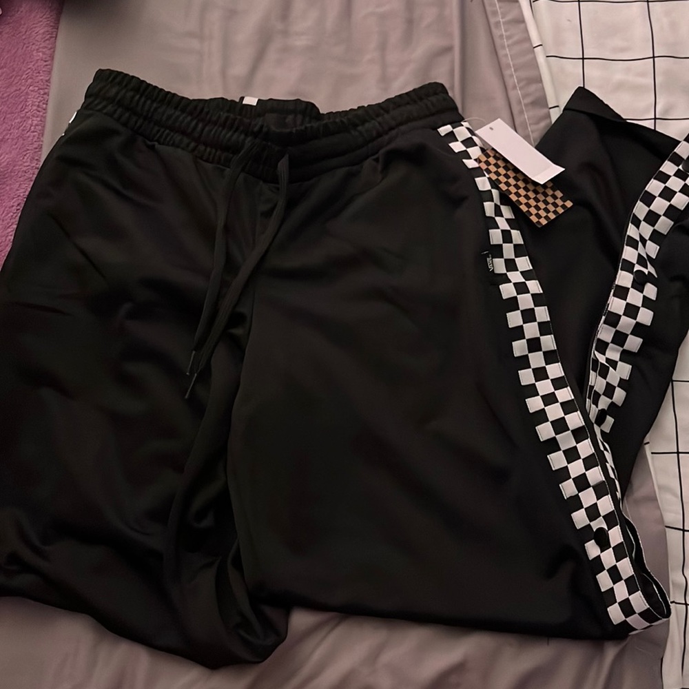 Checkered Vans Track pants